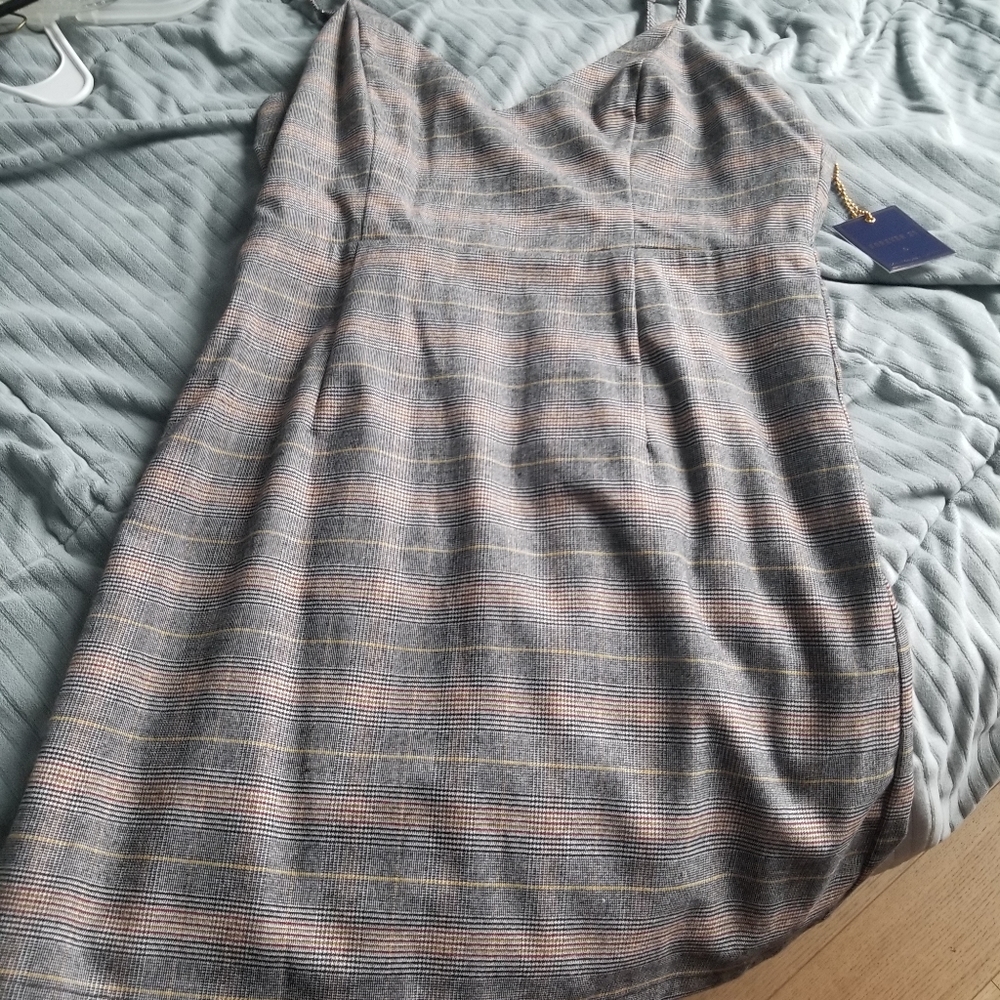 Forever 21 plaid dress size M